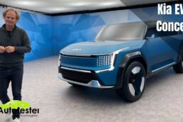 Kia EV9 Concept (2023) - Kia schickt Oberklassen-E-SUV auf europäische Straßen - Studie im 1. Check 1 Kia EV9 Concept, Dr Friedbert Weizenecker