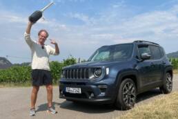 Jeep Renegade S e-Hybrid (2022) - Sparen mit Mildhybrid?  8 Jeep Renegade S e-Hybrid (2022) - Sparen mit Mildhybrid? , Dr Friedbert Weizenecker