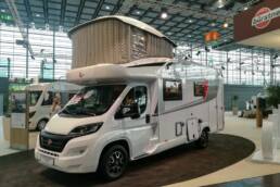 Bürstner präsentiert den Lyseo Gallery TD mit Klappalkoven auf dem Caravan Salon