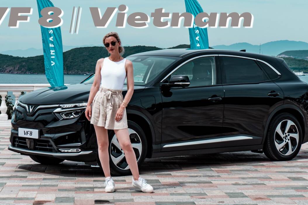 Vinfast VF 8 - E-SUV Design by Pininfarina I meine erste Fahrt in Vietnam I NinaCarMaria