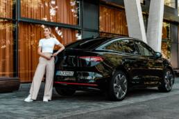 Skoda Enyaq Coupé iV RS (2023)- Wird der Tscheche nächstes E-Auto des Jahres? NinaCarMaria hat die Antwort 2 Škoda ENYAQ Coupé iV RS I Das E-Auto des Jahres? I NinaCarMaria