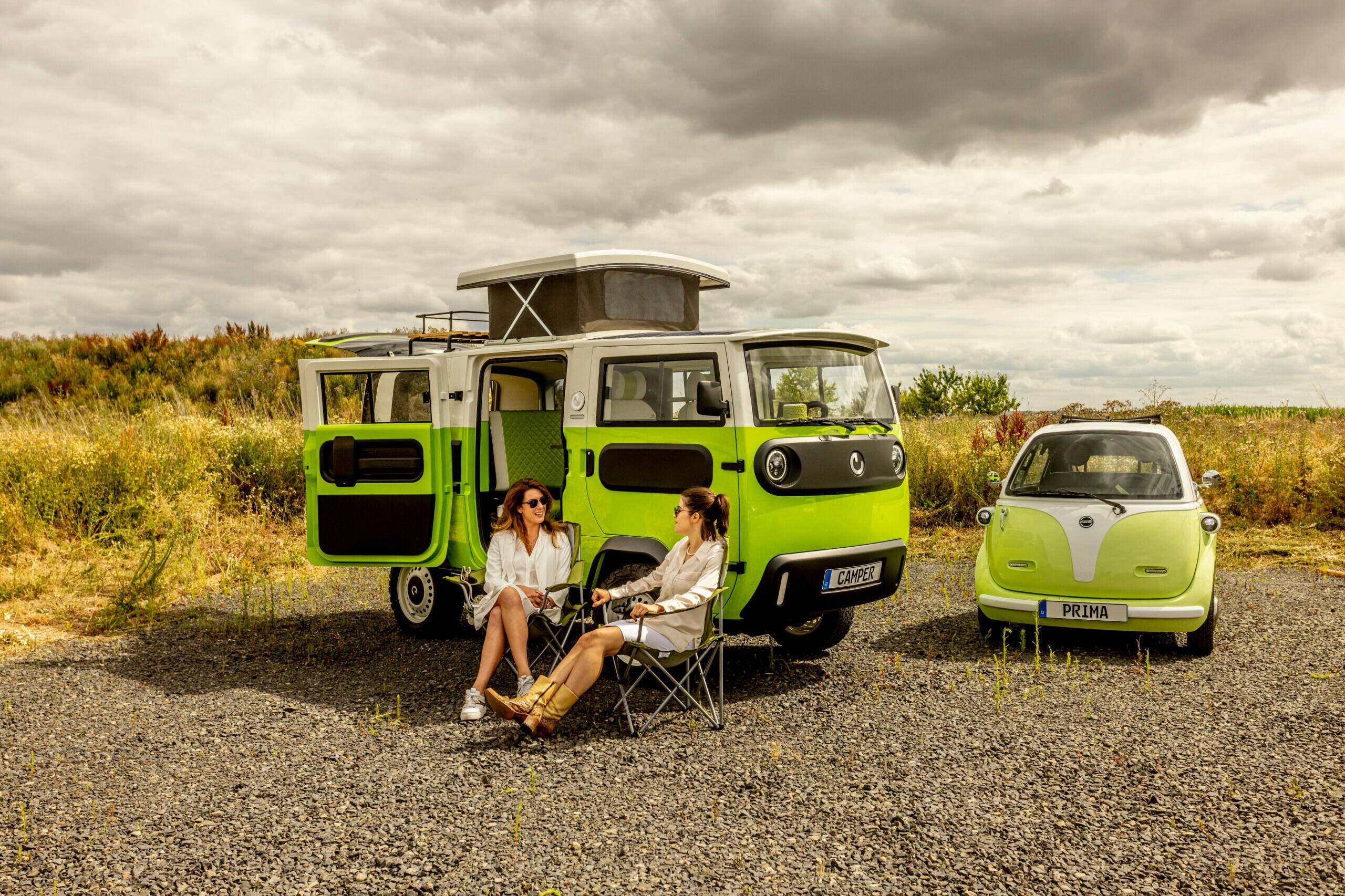 ElectricBrands stellt vollelektrischen XBus Camper vor