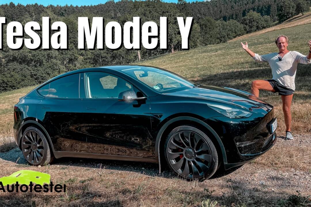 Tesla Model Y Maximale Reichweite (2022) - Überzeugt der Ford Mach-E GT Konkurrent?