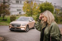 Genesis Electrified GV70 - in 18 Minuten auf 80 Prozent 8 Genesis GV70 SUV, NinaCarMaria