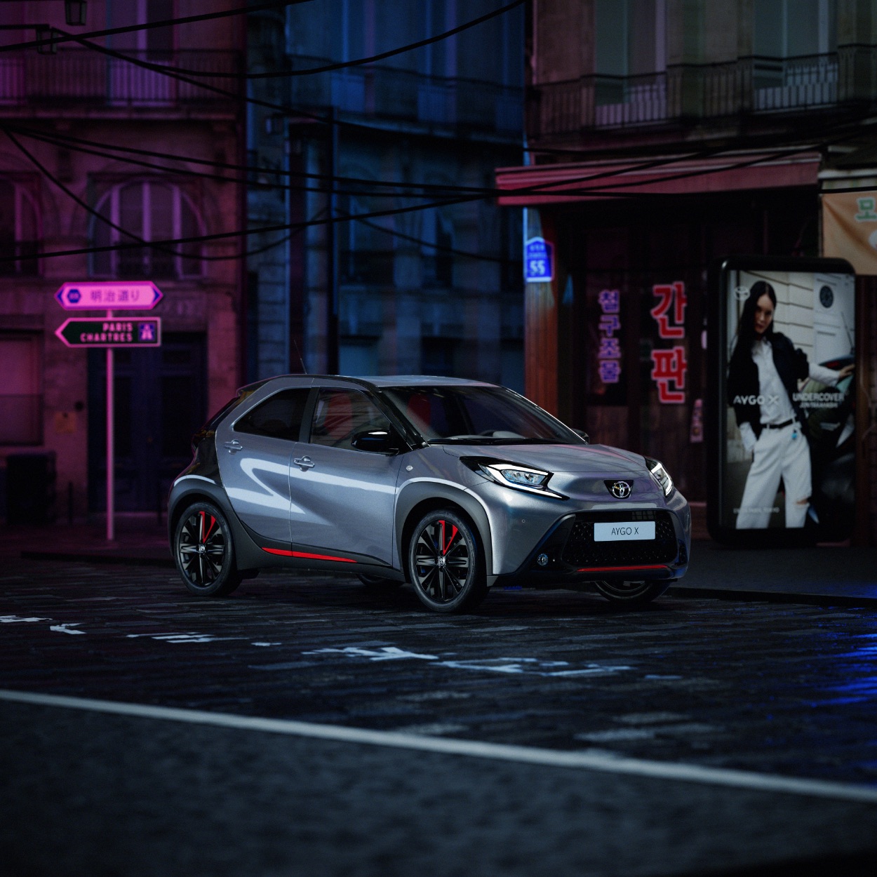 Toyota Aygo X UNDERCOVER - Weltpremiere auf der Pariser Fashion Week