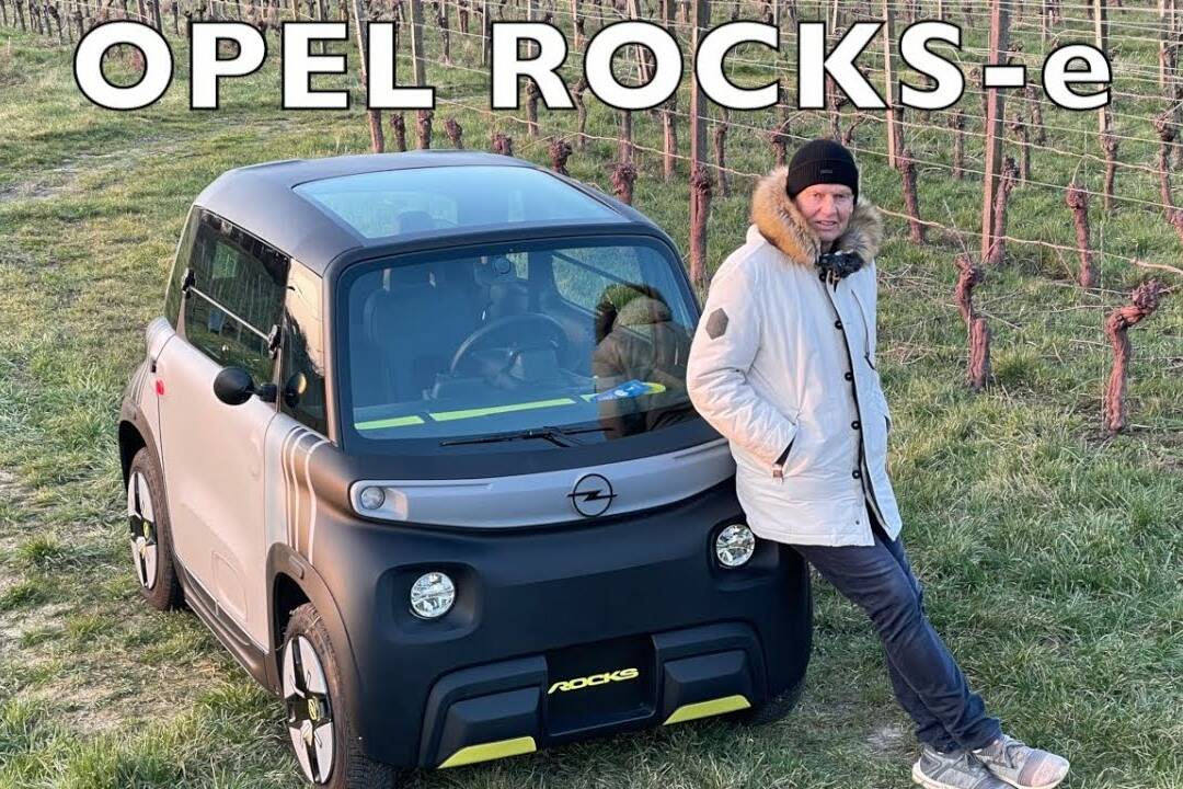 Opel Rocks-e Tekno 2023 -Wetterfeste Alternative zu Mofa, Moped und Roller - ab 15 - Zu empfehlen?