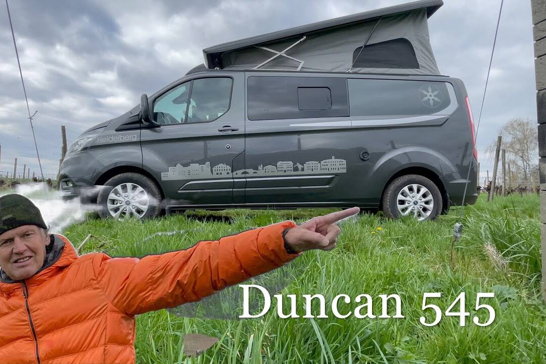Karmann Duncan 545 - Campervan mit Bad und Heckküche - auf Ford Custom Basis