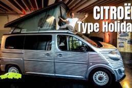 Citroën Type Holidays (2024) - Der Camper Star auf dem Caravan Salon? Moderner Campervan im Retro Look