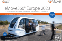 eMove360° Europe - Fachmesse für Mobilität 4.0 1 eMove360° Europe - Fachmesse für Mobilität 4.0
