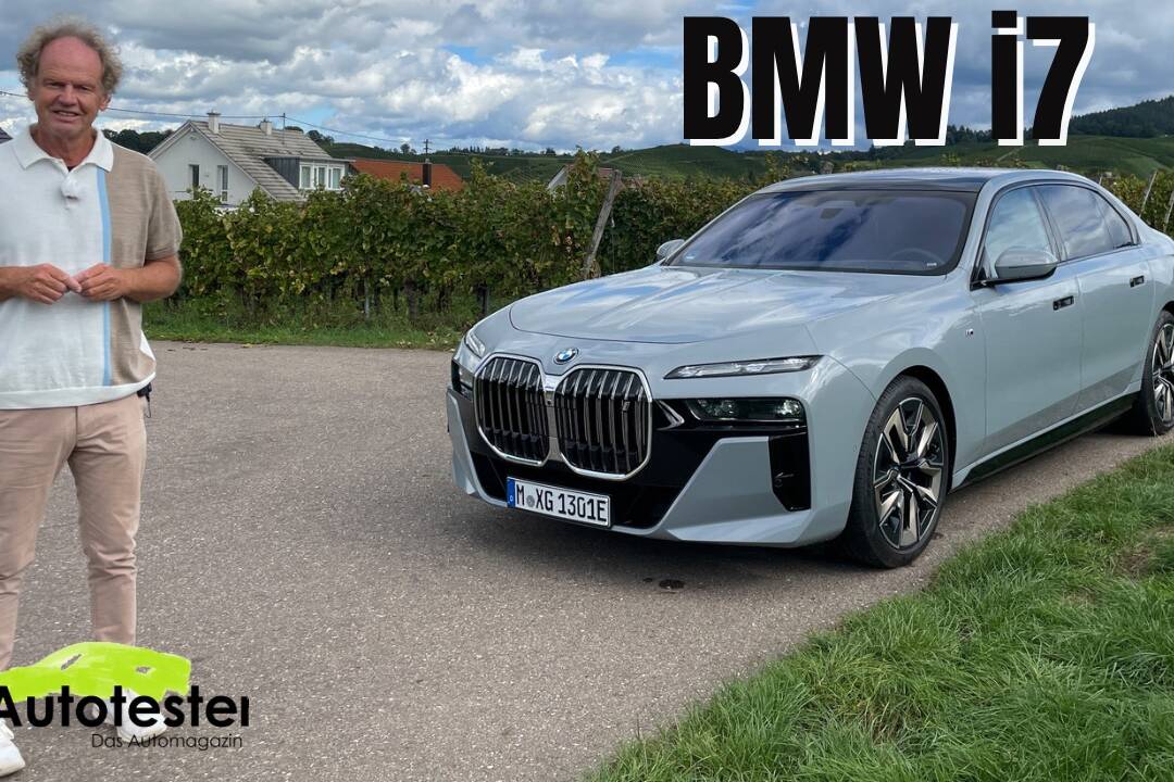 BMW i7 xDrive 60 (2023) - Bayrische Luxus-Limousine stromert sänftengleich - Review