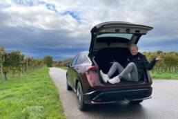 Nissan Ariya und Dr Friedbert Weizenecker