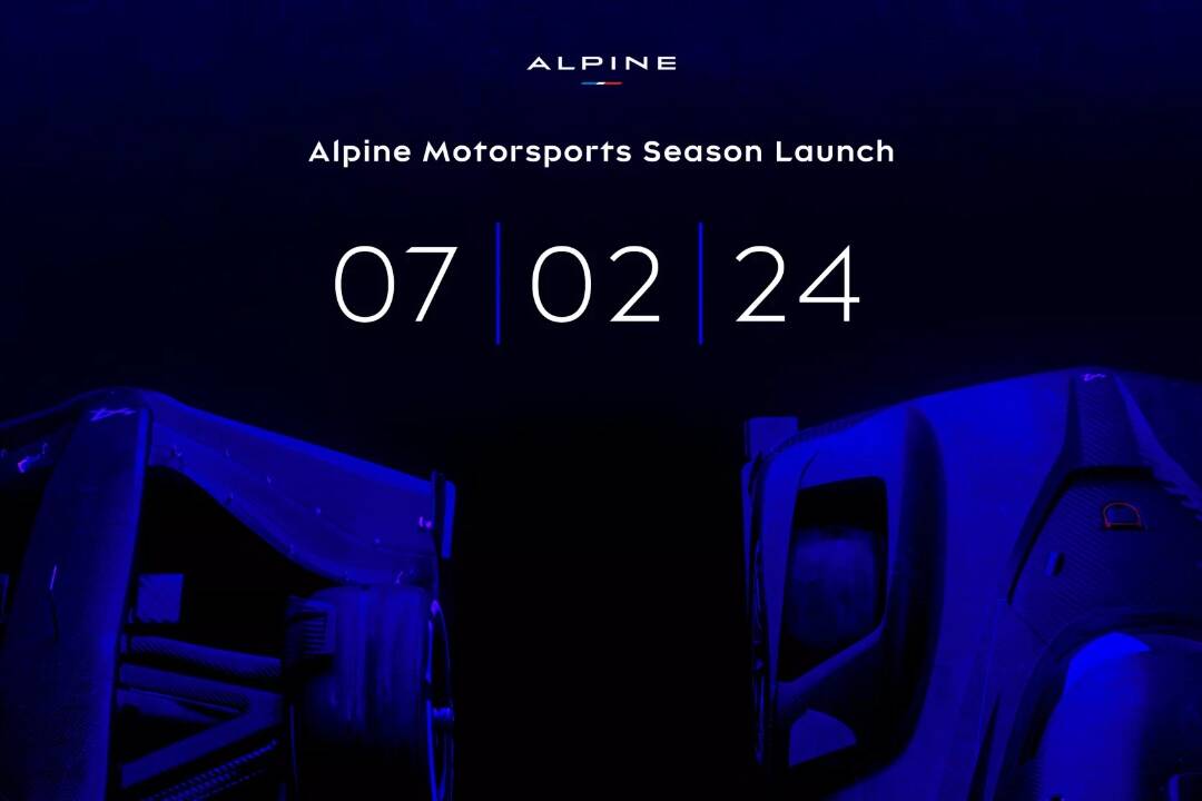Sei dabei: Alpine enthüllt das neue Formel-1-Fahrzeug A524