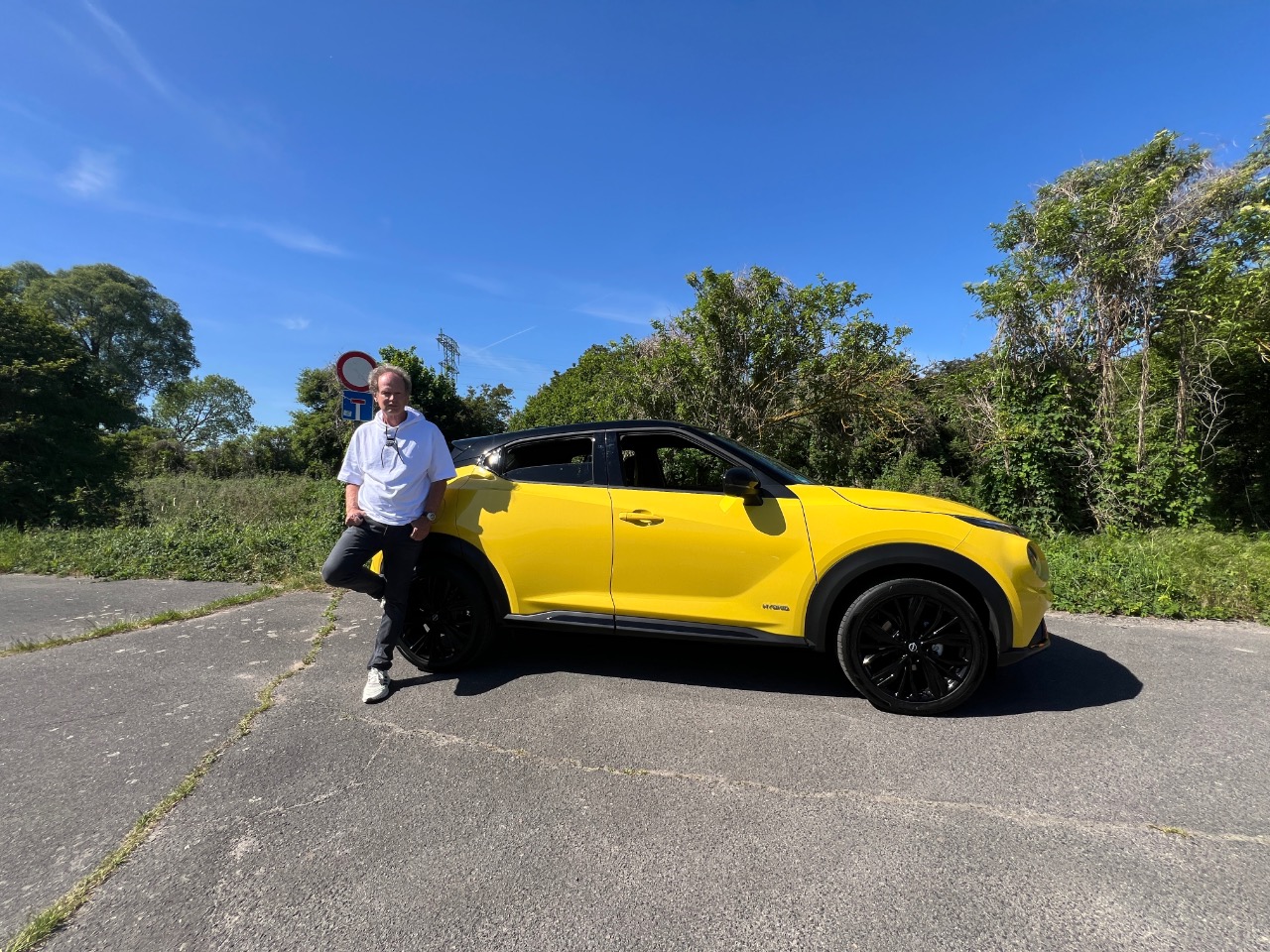 2024 Nissan Juke mit Autotester Friedbert Weizenecker