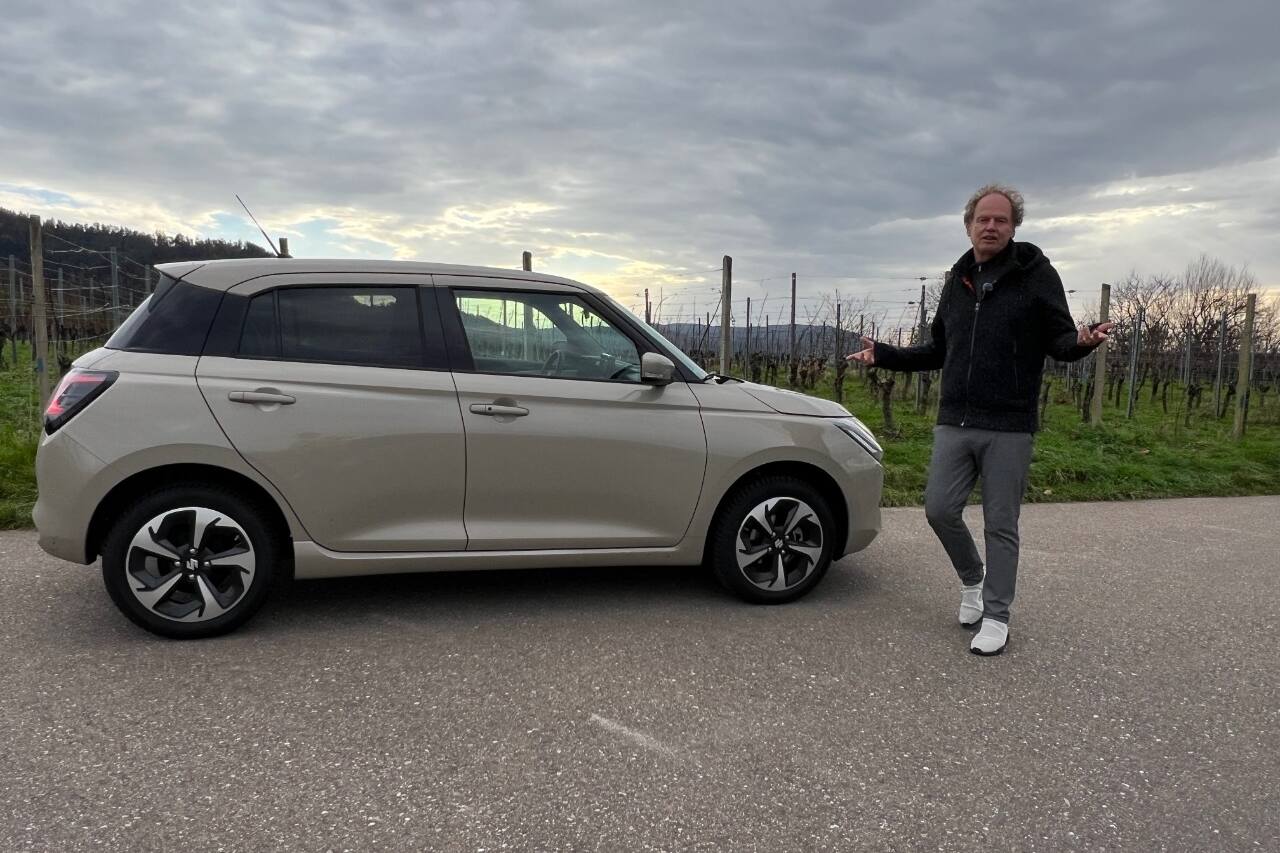 Suzuki Swift Allgrip mit dem Autotester F. Weizenecker