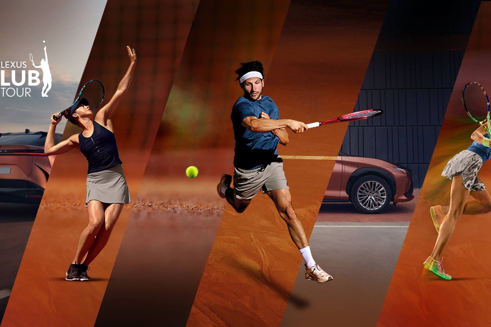 Lexus Club Tour schlägt in deutschen Tennisvereine auf