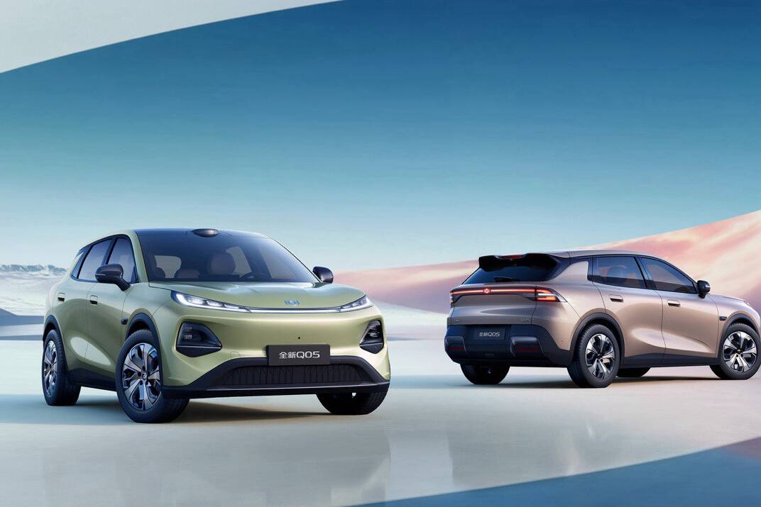 Neuer Changan Q05 auf der Guangzhou International Automobile Exhibition: Ende 2026 kommt das komplett neue vollelektrische kleine SUV als Changan E06 nach Europa.