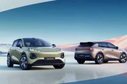 Neuer Changan Q05 auf der Guangzhou International Automobile Exhibition: Ende 2026 kommt das komplett neue vollelektrische kleine SUV als Changan E06 nach Europa.