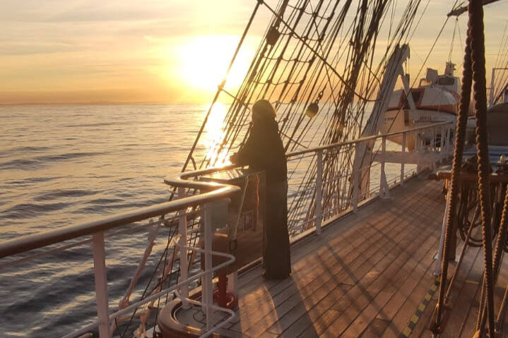 Foto Eine Fahrt mit einem Windjammer ist mehr als eine Reise, sie ist die Erfüllung eines Traums. Foto:T.Grewe