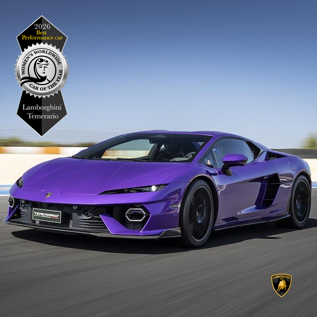 Women’s Worldwide Car of the Year 2026: Diese Autos überzeugen weltweit – und warum! 8 Lamborghini Temerario – Best Exclusive Car