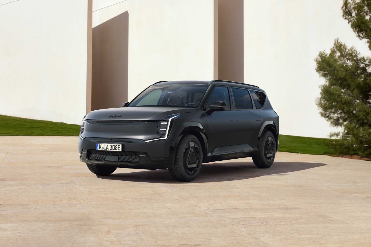 Kias XL-Stromer macht auf Dark Mode: Der EV9 kommt als „Black Edition“ 1 Kia_EV9_Sondermodell_Black_Edition_